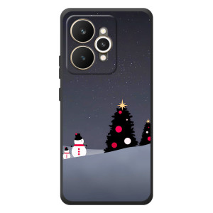 Чехлы на Новый Год Realme 15 (Снеговички)