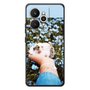 Чохли з зображенням різних тварин на Realme 15 (Їжачок в руці)