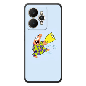 Чехлы с Патриком на Realme 15 (Патрик с подушкой)