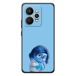 Чехол Головоломка для Realme 15 - (AlphaPrint) (Печаль)