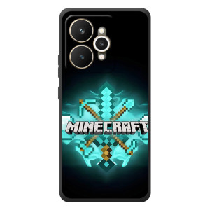 Чехол майнкрафт для Realme 15 (MineCraft 2)