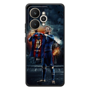 Чехол Месси футболист для Realme 15 – Месси с футболкой