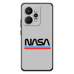 Силиконовый бампер с принтом "Наса" на Realme 15
