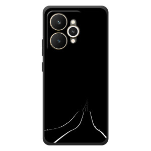 Чехол с картинками на черном фоне для Realme 15 – Дорога