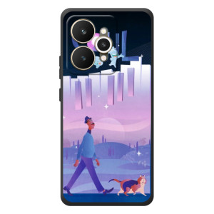 Чехол с принтом Душа на Realme 15 – Постер Душа