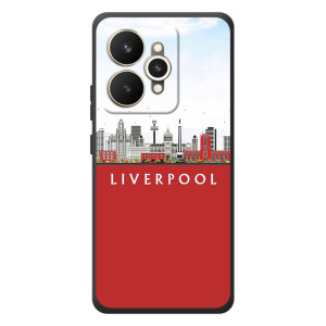 Чехол с картинкой ФК Ливерпуль на Реалми 15 – Город Liverpool
