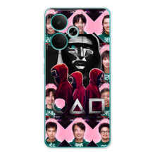 Чохол Гра в кальмара для RealMe 15 – Персонажі гри кальмара