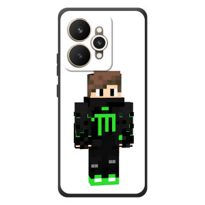 Чехлы для Realme 15 (Персонажи Майн Крафт)