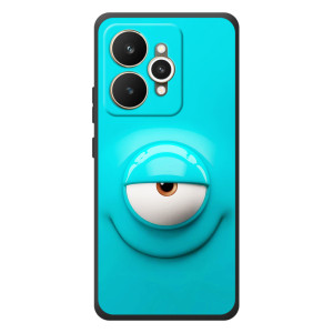 Чохли (ТПУ) (смішні стікери) для Realme 15 – Одноглазик