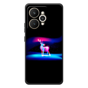 Силіконовий бампер з картинкою звірів для Realme 15 – Яскравий олень