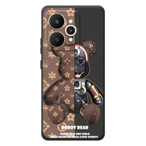 Силиконовый чехол для Realme 15 (Медмедь Луи Виттон)