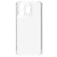 TPU чохол GETMAN Ease logo посилені кути Full Camera для Realme 15T – Прозорий