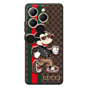 Чехлы Бренд GUCCI для RealMe 15T – Маус Гуччи