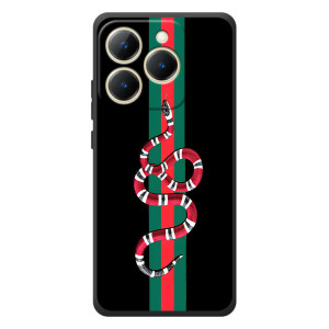 Чехлы Бренд GUCCI для RealMe 15T – Змей Гуччи