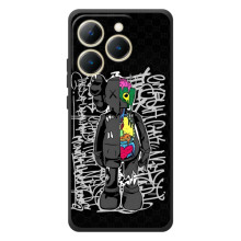 Чехлы для RealMe 15T - Bearbrick Louis Vuitton (PREMIUMPrint) (Стиль Bearbrick)