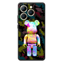 Чехлы для RealMe 15T - Bearbrick Louis Vuitton (PREMIUMPrint) (Яркий Bearbrick)