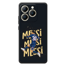 Чехлы для RealMe 15T (Leo чемпион) (AlphaPrint) – Messi ПСЖ