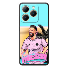 Чехлы для Реалми 15Т - Лео Месси Маями (Майами Месси)