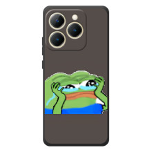 Чохли з зображенням Жаба Мем на RealMe 15T – Плач жаби