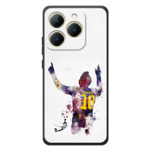 Чехлы Месси для RealMe 15T (AlphaPrint) (Messi Barca)
