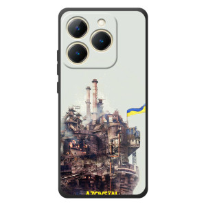 Чохли на військову тематику для RealMe 15T – Азовсталь