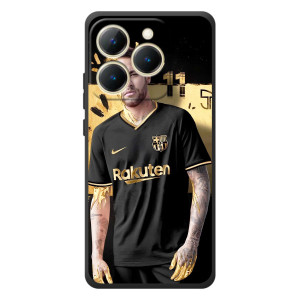 Силиконовый Чехол RealMe 15T – Gold Neymar