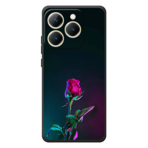 Чехлы с принтом Розочки для RealMe 15T – Ночная роза