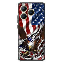 Чехол Флаг USA для RealMe 15T