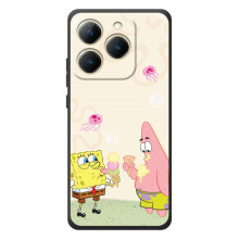 Чехол Губка Боб для Реалми 15Т (Патрик и Боб)