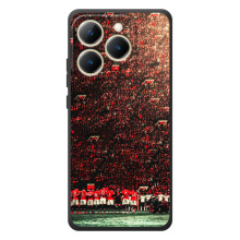 Чехол Манчестер Юнайтед для Реалми 15Т (AlphaPrint) – фанаты Манчестер Юнайтед