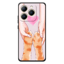 Чехол на Реалми 15Т с Котами (VPrint) (Любовь к котикам)