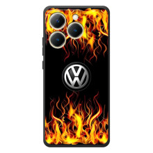 Чохол "Фольксваген" для RealMe 15T – Вогняний Лого