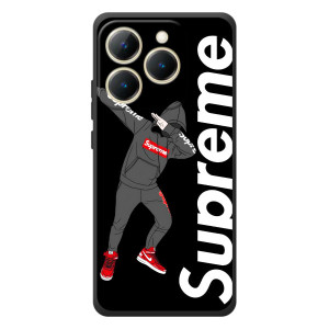 Чехол для RealMe 15T с картинкой Supreme (AlphaPrint)