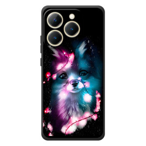 Чехол с Лисичкой для RealMe 15T – Черная Лиса