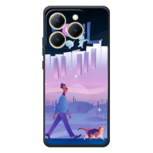 Чохол з принтом Душа на RealMe 15T