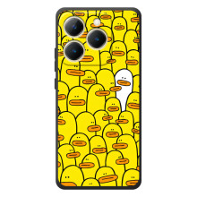 Чехол с принтом для Реалми 15Т - (Прикольные) (AlphaPrint) – Белая уточка