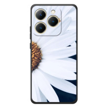 Чохол з ромашками на RealMe 15T – Пів ромашки