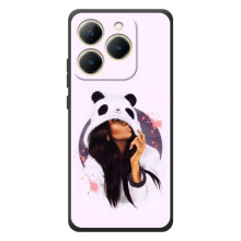 Чохол Стильні дівчата на RealMe 15T (В піжамі)