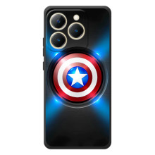 Чохол с Щітом Капітана Америки на RealMe 15T – Яскраий Щит Капітана