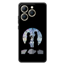 Чехлы Венсдей на RealMe 15T Уэнсдей (AlphaPrint) – комната Уэнздей