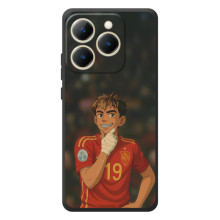 Чехол с футболистом Ламин Ямаль RealMe 15T (Ямаль аниме)