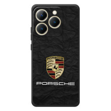 Чохол з авто Порше для RealMe 15T – Лого Порше