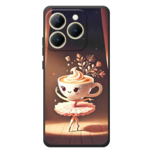 Чехол с мемом Тралалело тралала на RealMe 15T – Балерина капучина