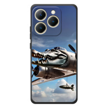 Чехол с мемом Тралалело тралала на RealMe 15T – Бомбардиро крокодило