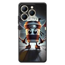 Чехол с мемом Тралалело тралала на RealMe 15T – Капучино асасино