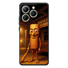 Чехол с мемом Тралалело тралала на RealMe 15T