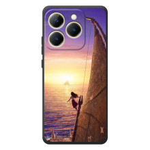 Чехол с мультфильмом Моана RealMe 15T (Моана в море)