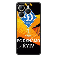 Чохол з ФК Динамо Київ на РеаlMe 15T – Лого ФК Динамо