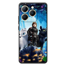 Чохол з принтом дракон Беззубик РеаlMe 15T – Гикавка з драконами