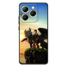 Чохол з принтом дракон Беззубик РеаlMe 15T – Мультфільм про дракона